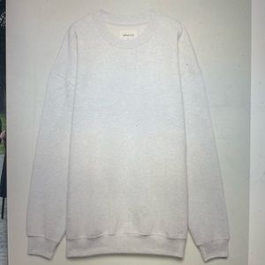 wilfred free fleece oversized crew sweatshirt